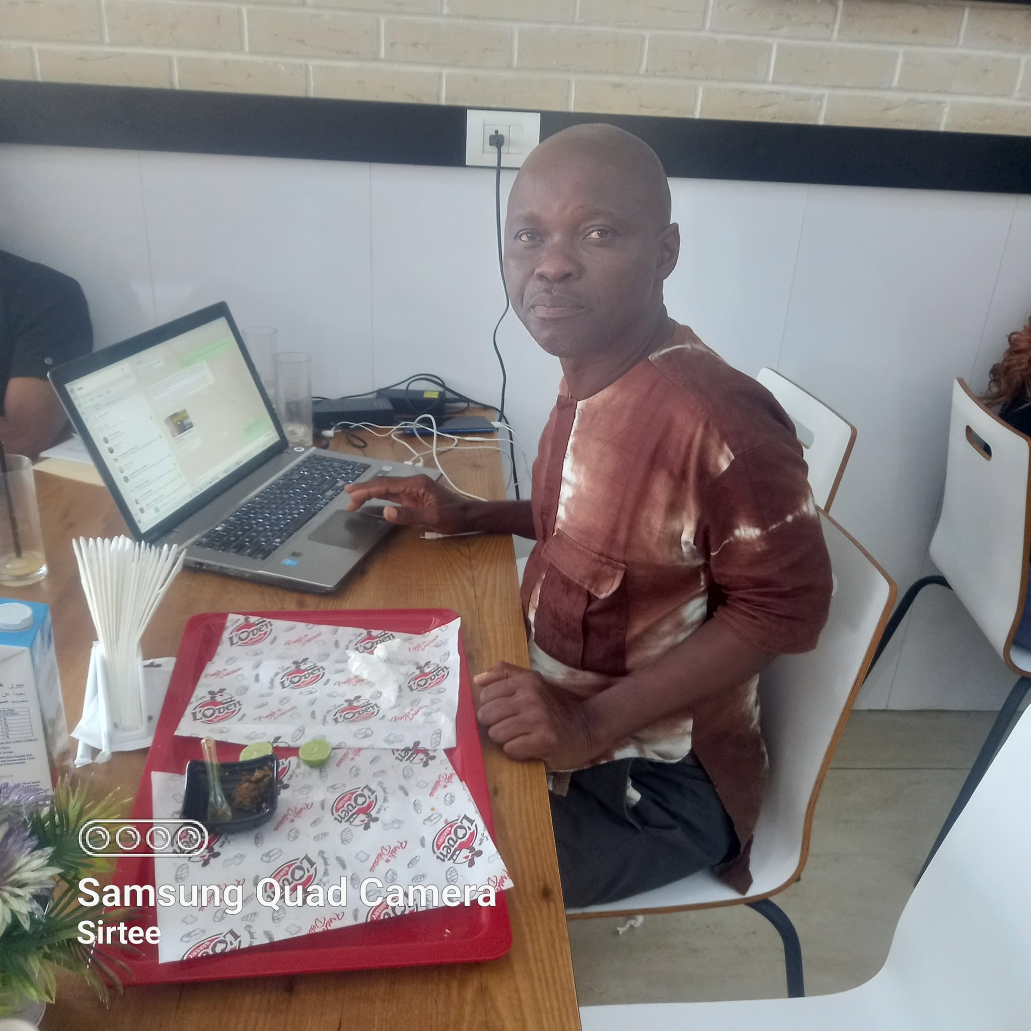 Team member at work